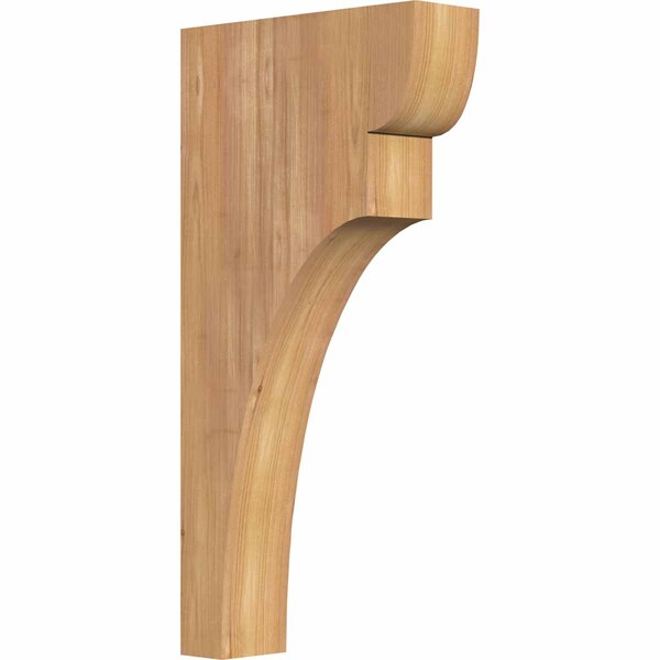Ekena Millwork Yorktown Smooth Corbel, Western Red Cedar, 3 1/2"W x 12"D x 24"H COR04X12X24YOR00SWR - main